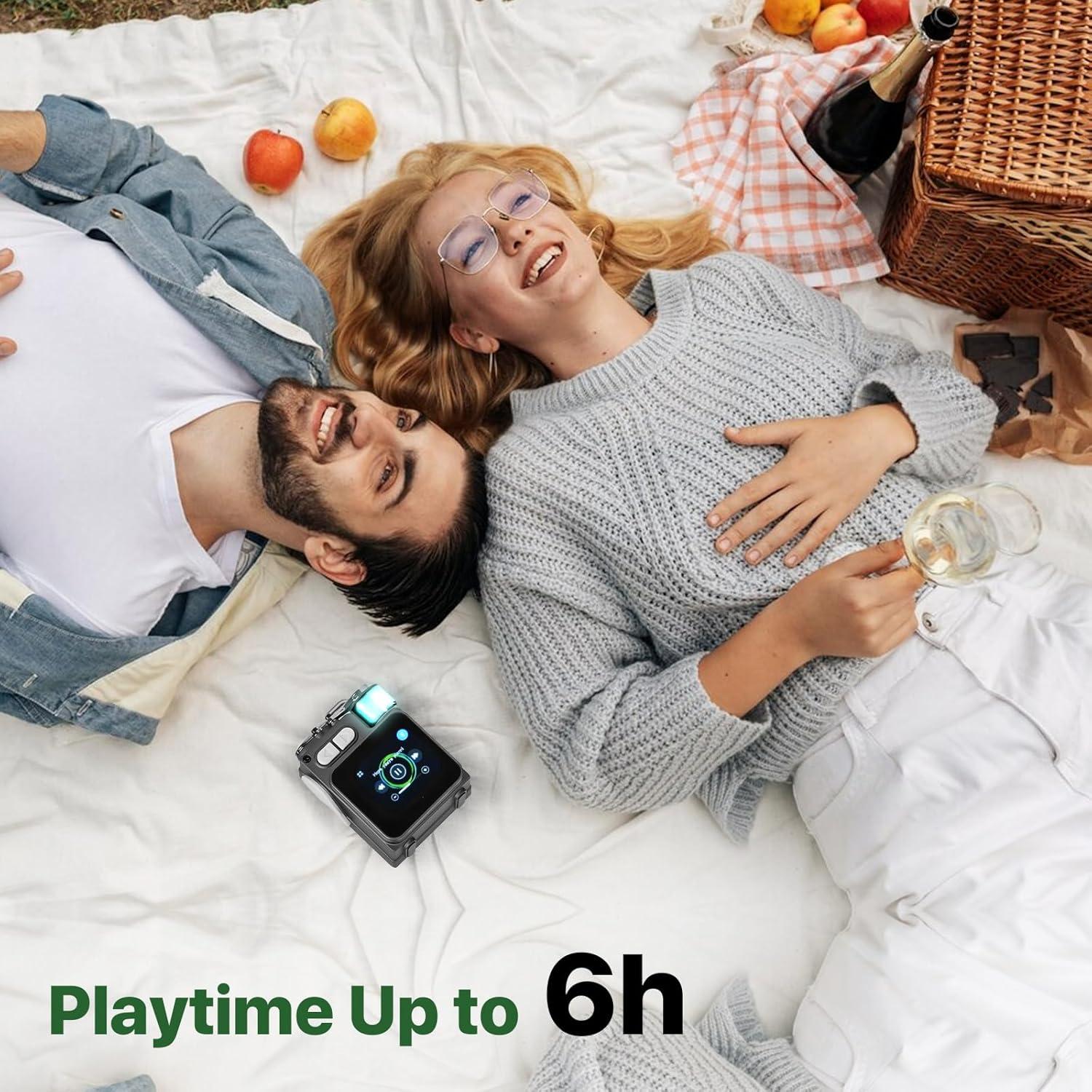 Mini Altavoz Bluetooth KAJIE MILAN Portátil 320g Sonido HD