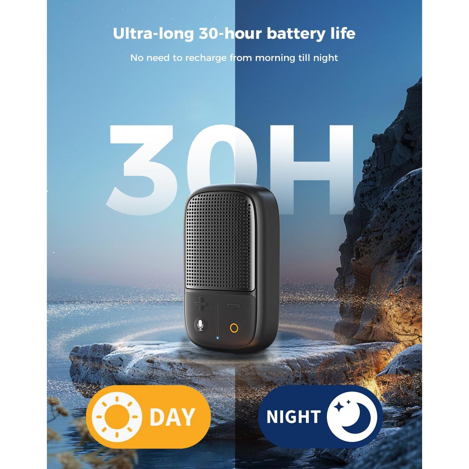 Altavoz Bluetooth Portátil SUPERONE WS15 Impermeable IPX7 30H