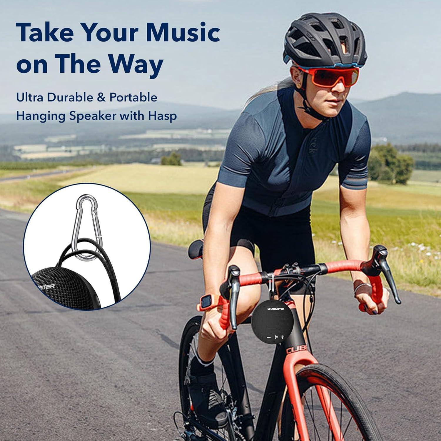 Altavoz Bluetooth Monster Round One IPX8 Impermeable 24h