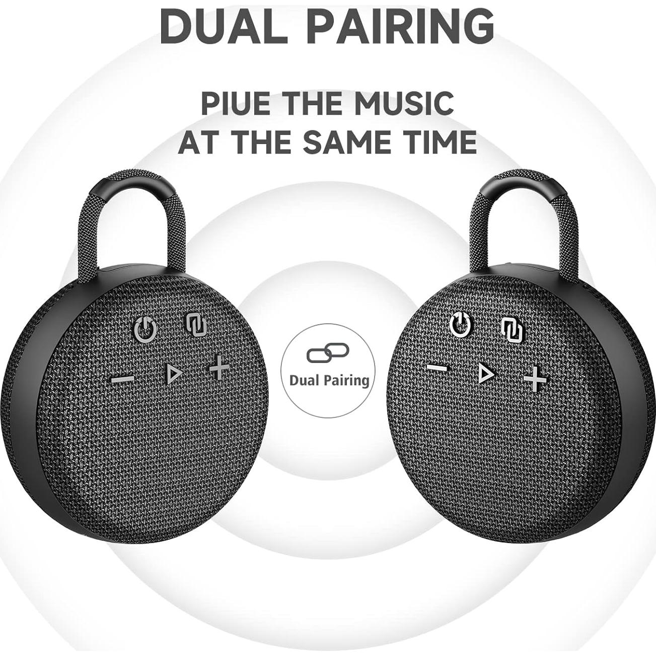 Altavoz Bluetooth MusiBaby M77 Impermeable IPX7 25h Batería