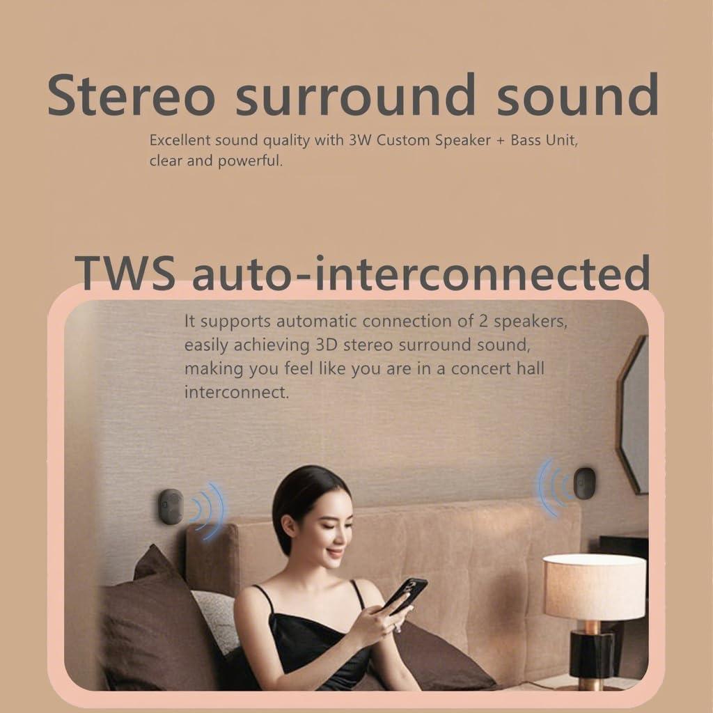 Altavoz Bluetooth Magnético Portátil Shenzhen P1 - 24h Batería