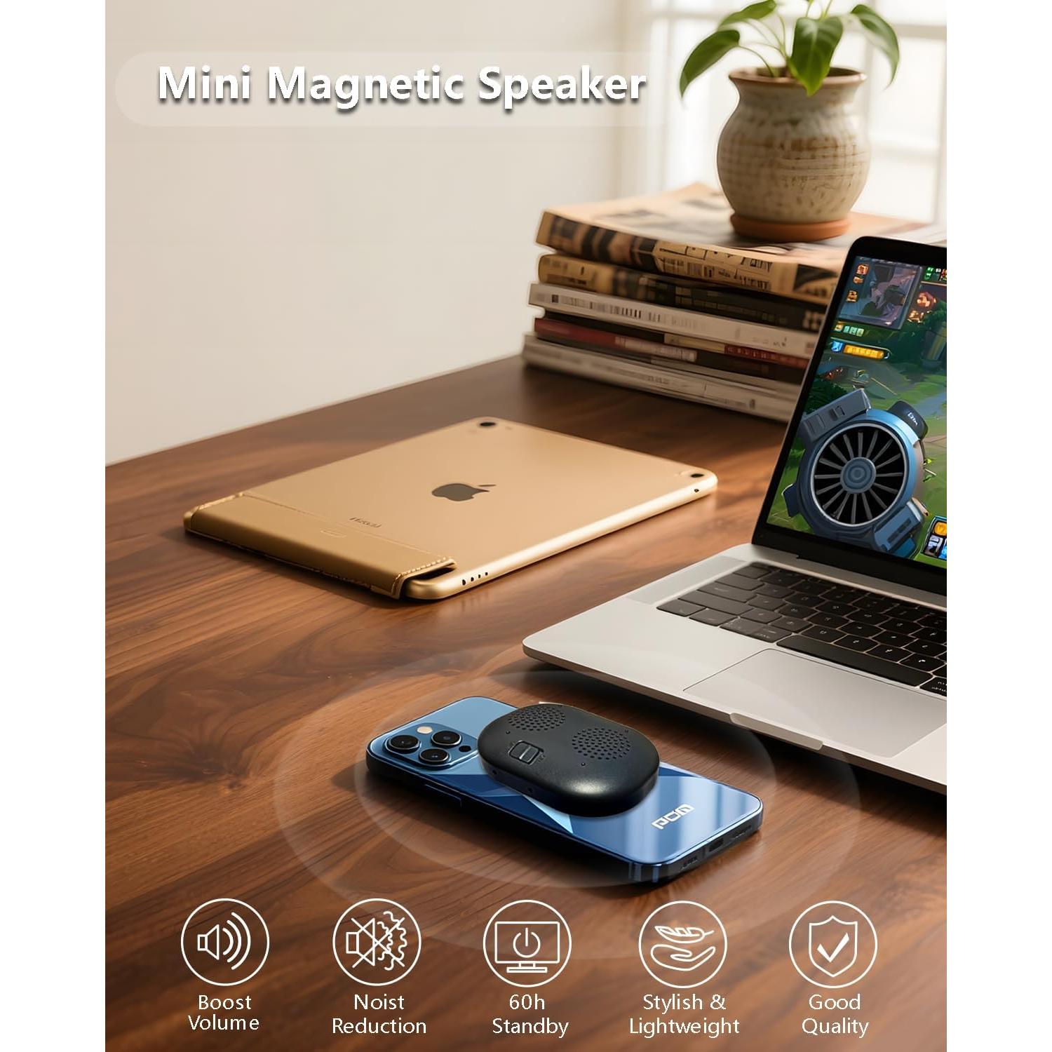 Altavoz Bluetooth Magnético Portátil Shenzhen P1 - 24h Batería