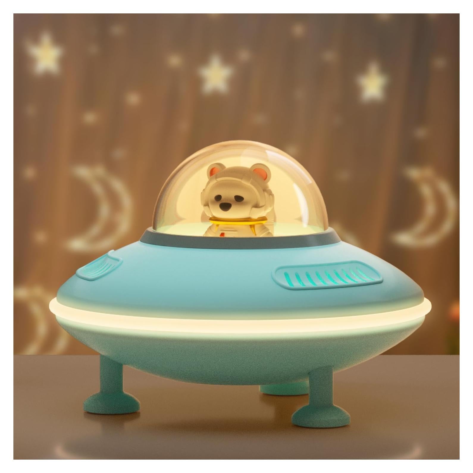 Altavoz Bluetooth Baolira ZS-01 con Luz Nocturna - Azul