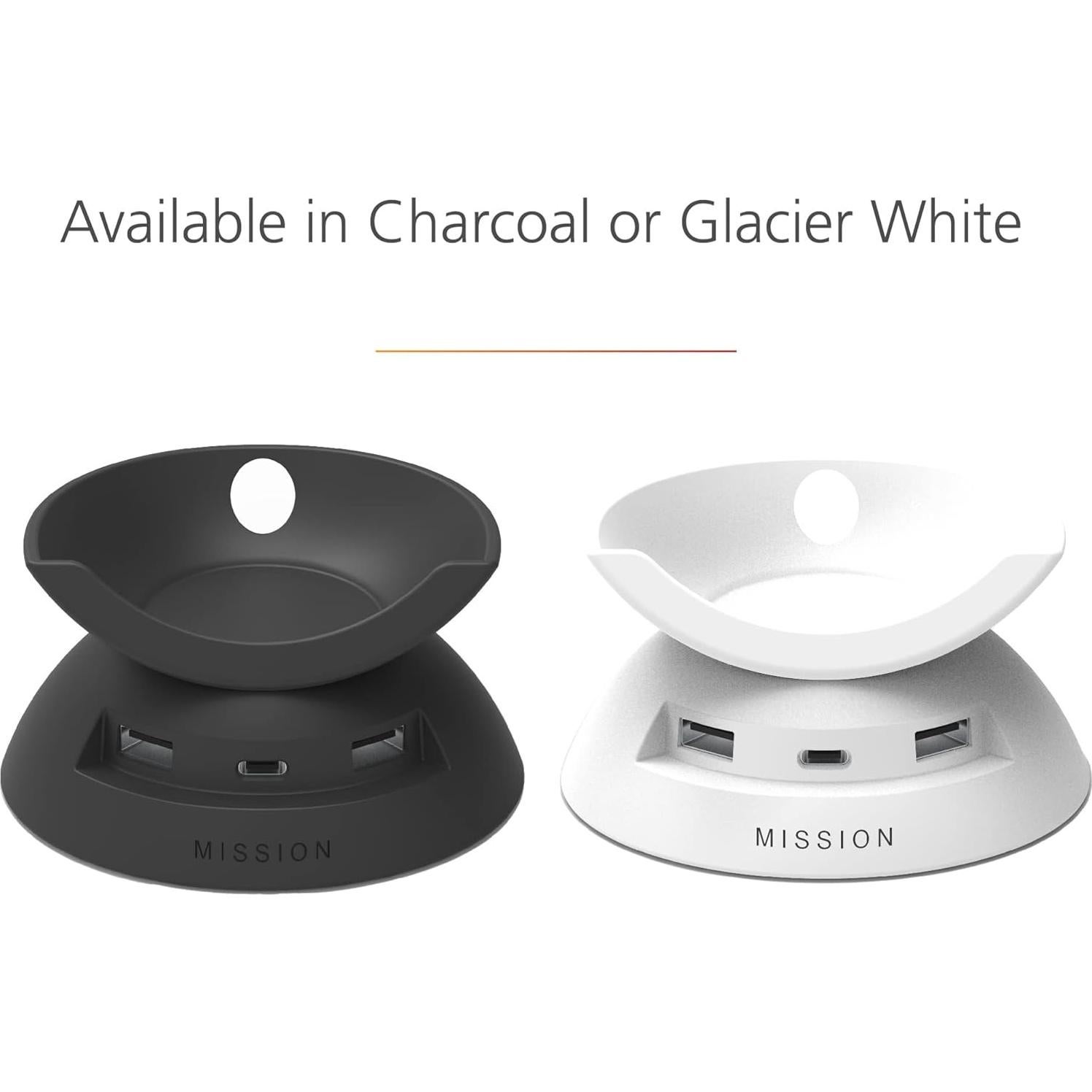 Soporte Cargador USB-C y USB-A para Echo Pop 2023