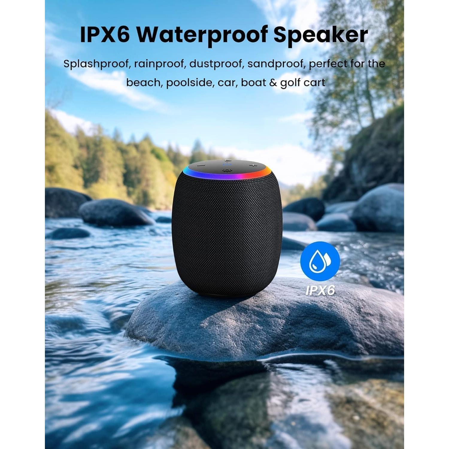 Altavoz Bluetooth ZICOROOP Tr5 15W Impermeable IPX6 12H