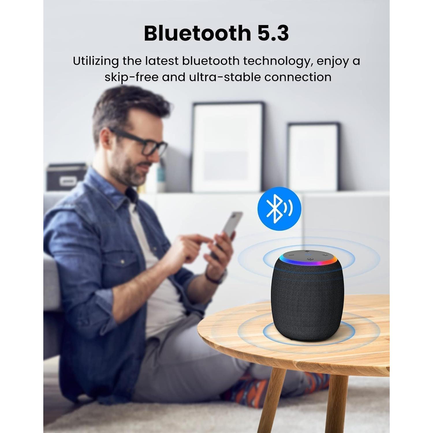 Altavoz Bluetooth ZICOROOP Tr5 15W Impermeable IPX6 12H