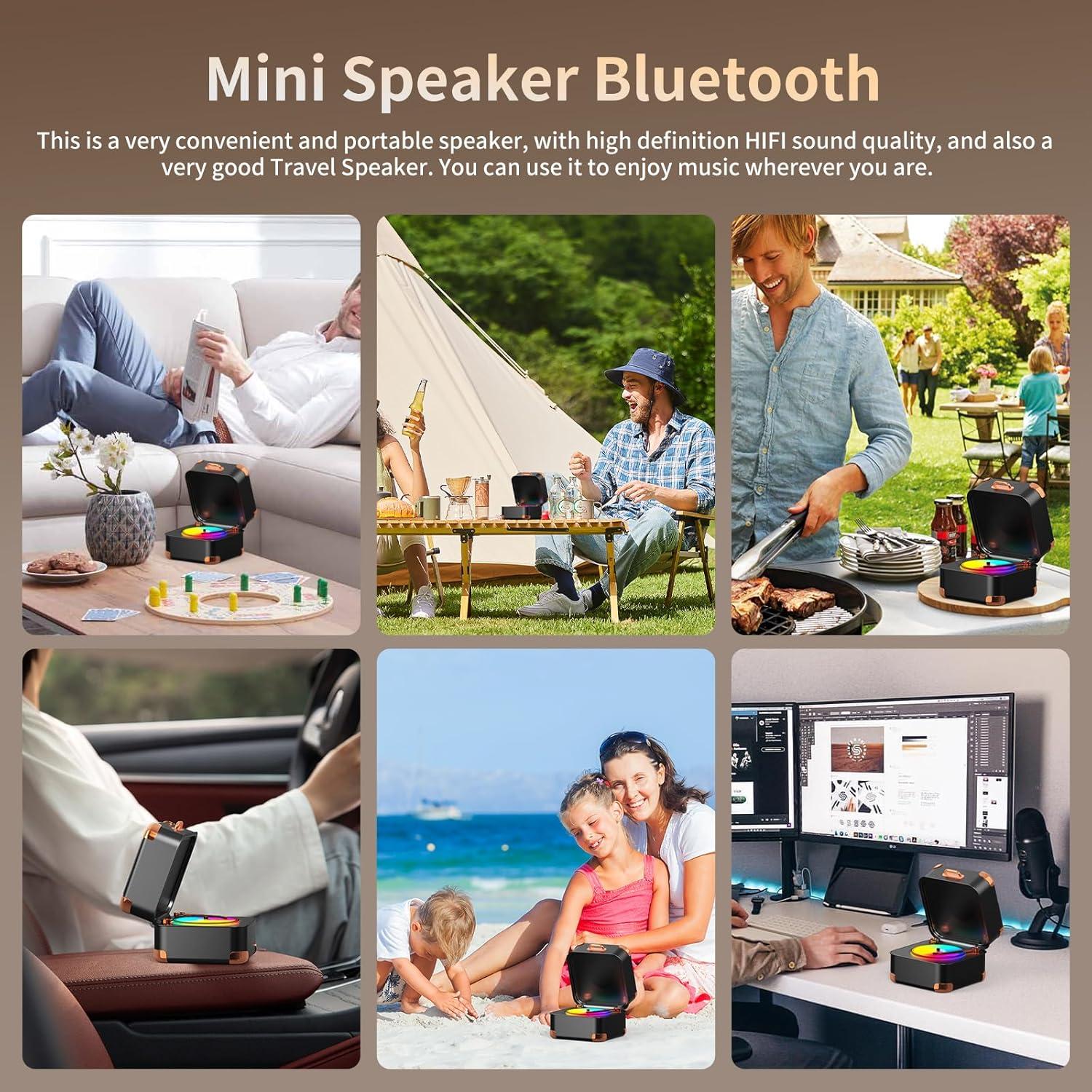 Altavoz Bluetooth Retro MEI SHUO PIN A17 Inalámbrico 5W