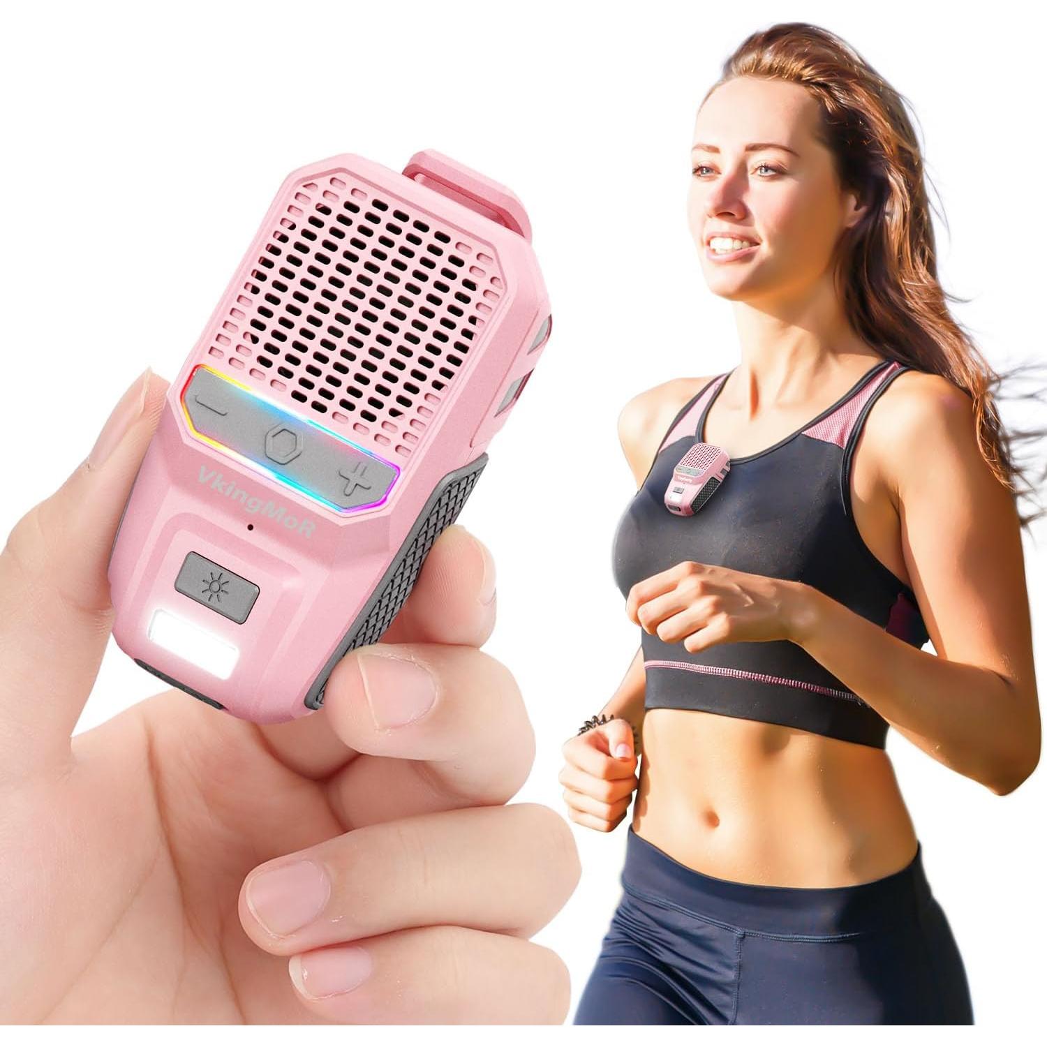 Altavoz Bluetooth Portátil VkingMoR BH127AP Rosa Impermeable