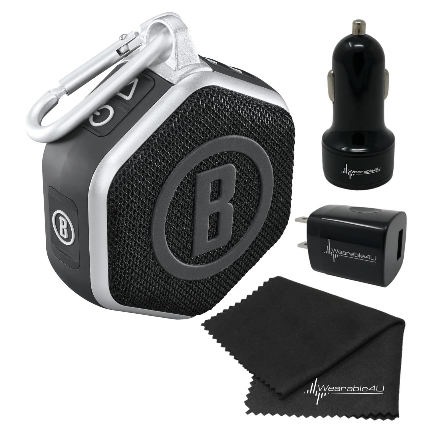 Altavoz GPS Bluetooth Bushnell Wingman Mini Negro/Plata