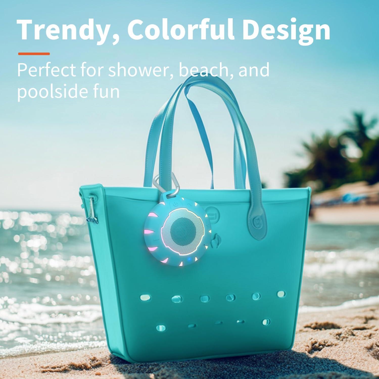 Altavoz Bluetooth Impermeable HEYSONG Bubble 12h Azul