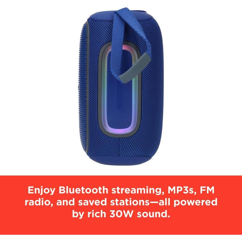 Altavoz Inalámbrico RadioShack 30W IPX5 con Luces RGB