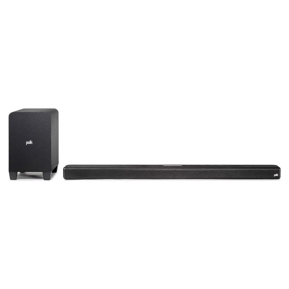 Barra de Sonido Polk Signa S4 con Subwoofer Inalámbrico 3.1.2
