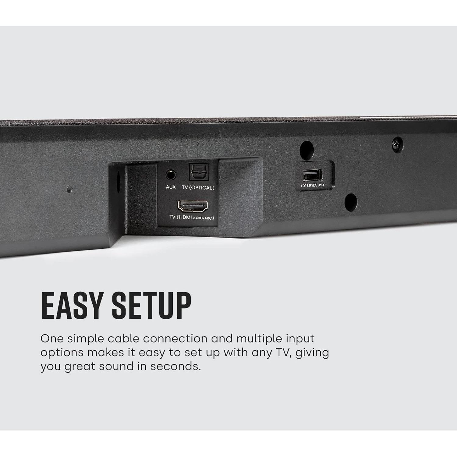 Barra de Sonido Polk Signa S4 con Subwoofer Inalámbrico 3.1.2