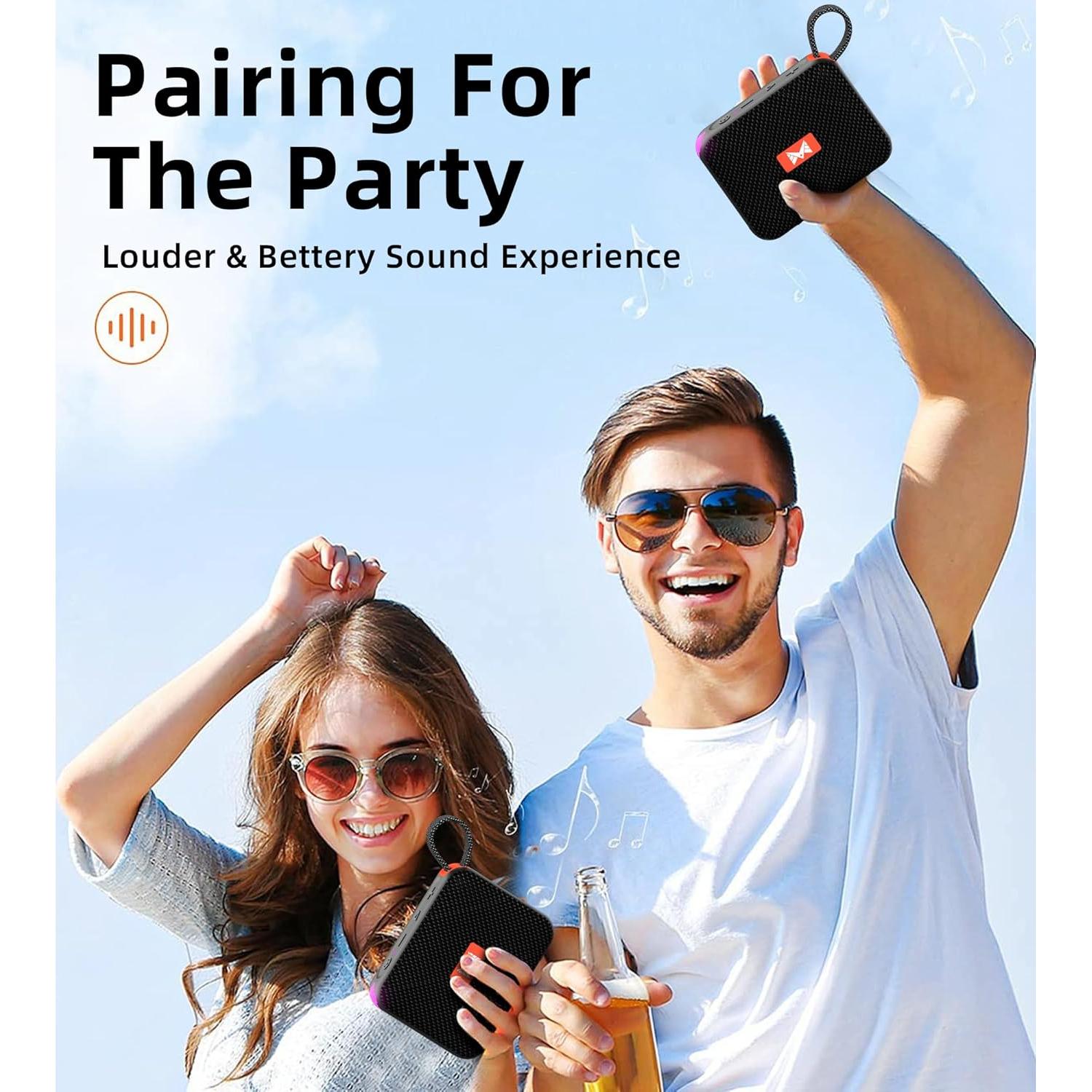 Altavoz Bluetooth Portátil MAILANGSHI M27 Impermeable IPX7