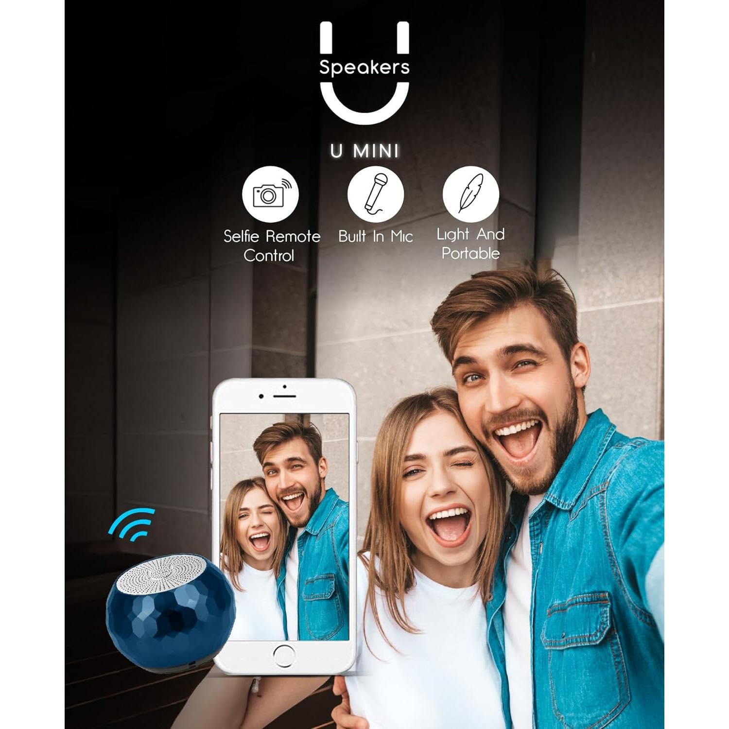 Altavoz portátil Bluetooth Fashionit U Mini Speaker 400mAh