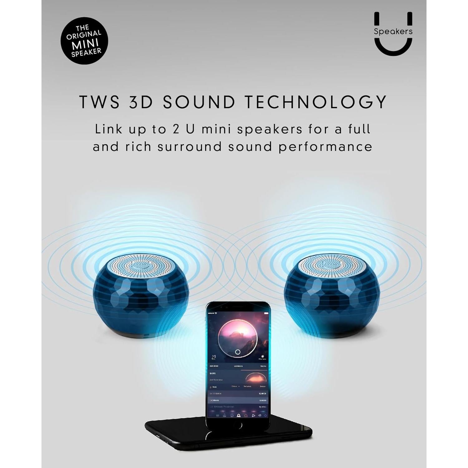 Altavoz portátil Bluetooth Fashionit U Mini Speaker 400mAh