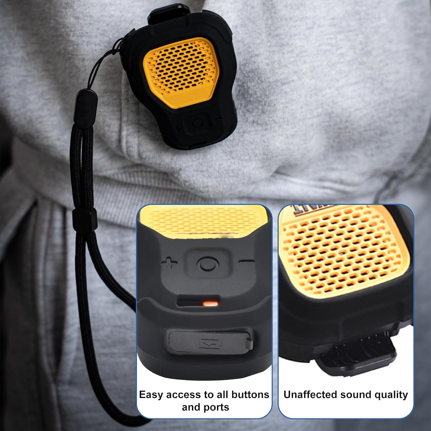 Funda de Silicona CYBERGUYS para Altavoz Bluetooth DEWALT