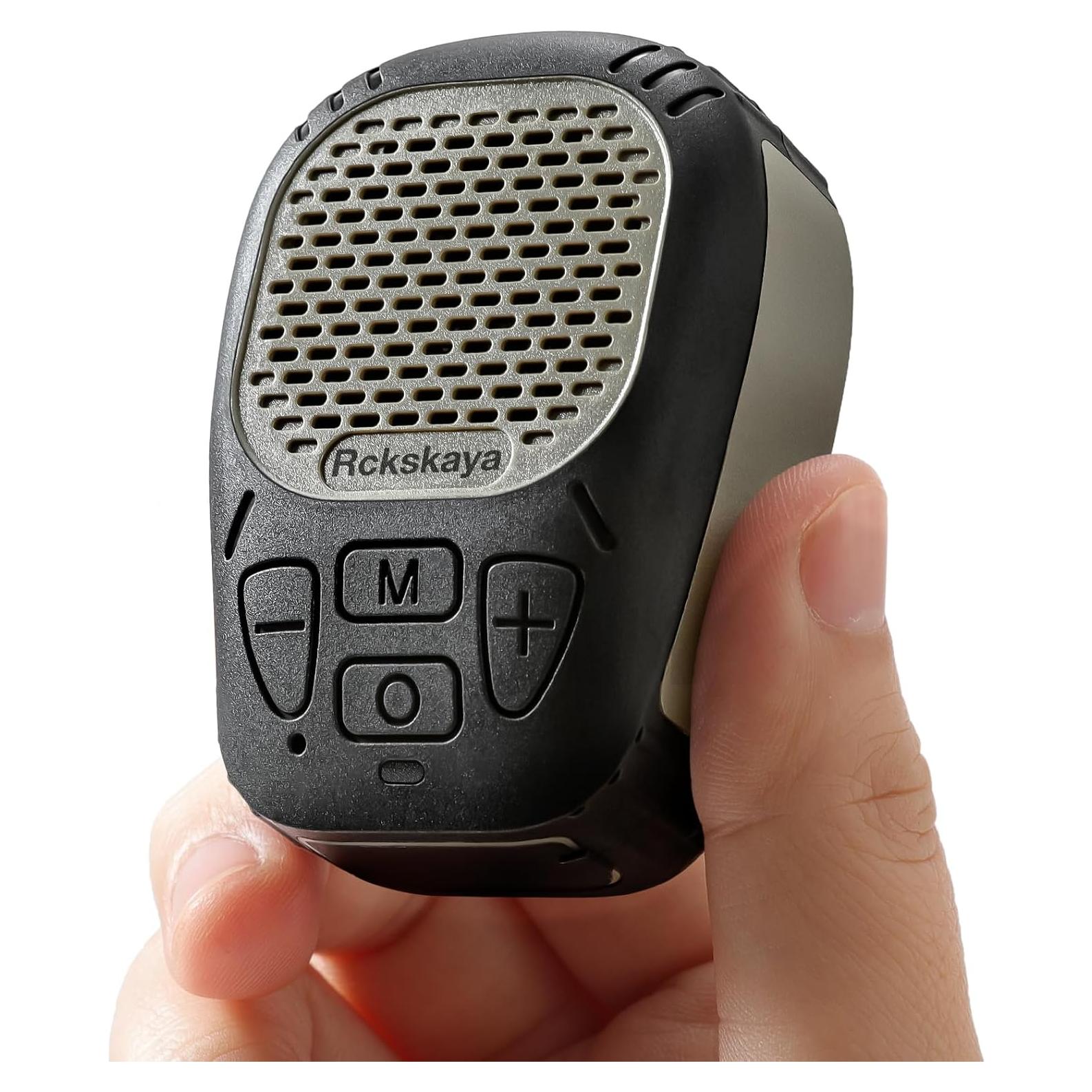 Altavoz Bluetooth Portátil Rckskaya WS-1 Verde Militar 30H Batería