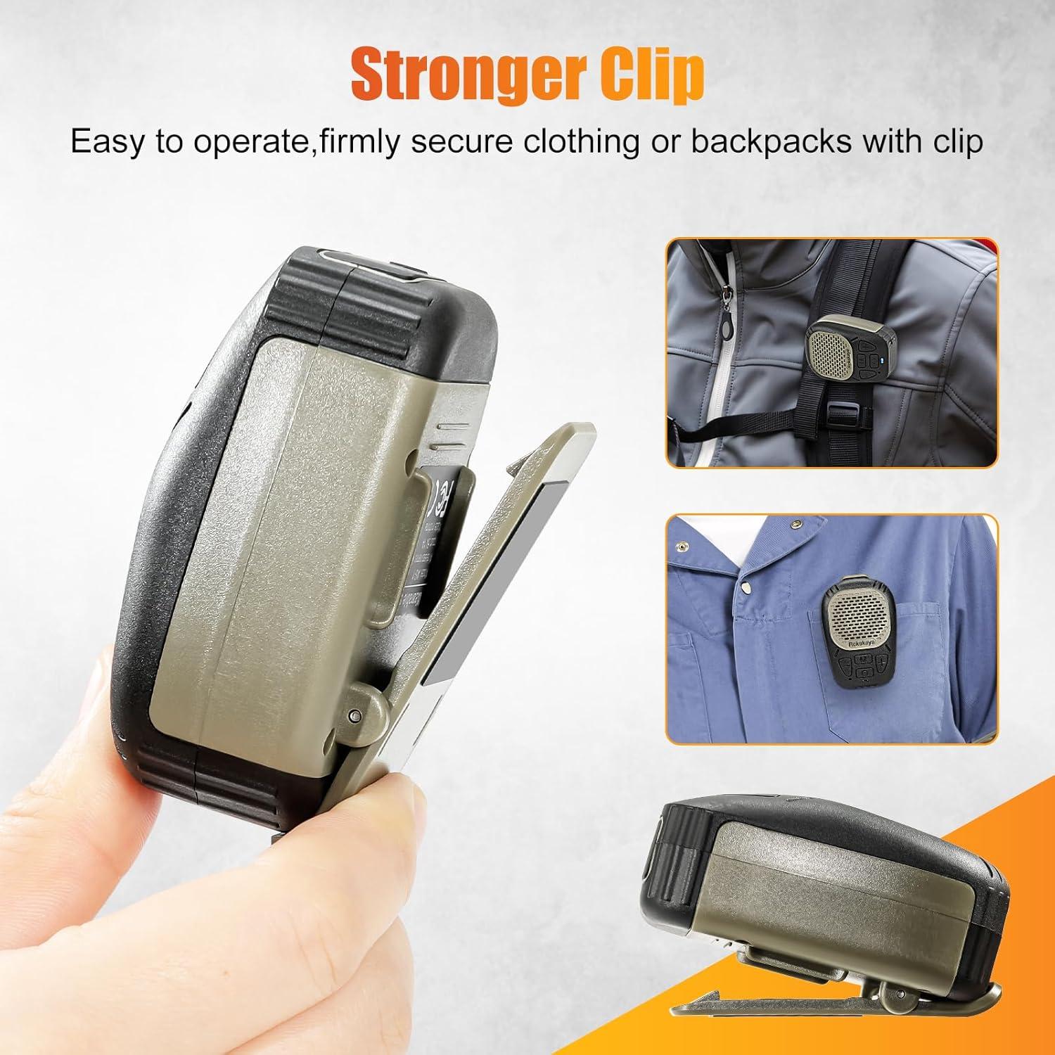 Altavoz Bluetooth Portátil Rckskaya WS-1 Verde Militar 30H Batería