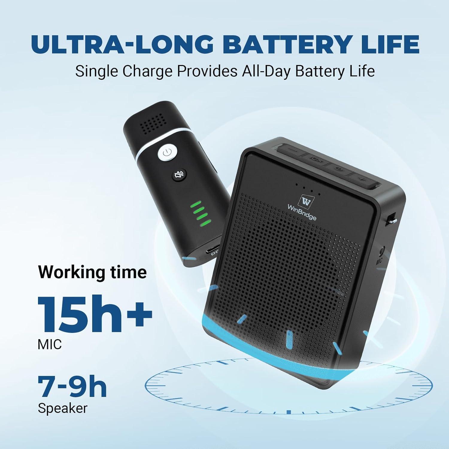 Amplificador de Voz Inalámbrico ResponseBridge B006 con Micrófono Lavalier