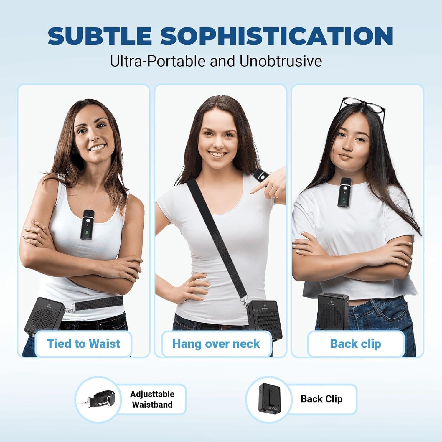 Amplificador de Voz Inalámbrico ResponseBridge B006 con Micrófono Lavalier