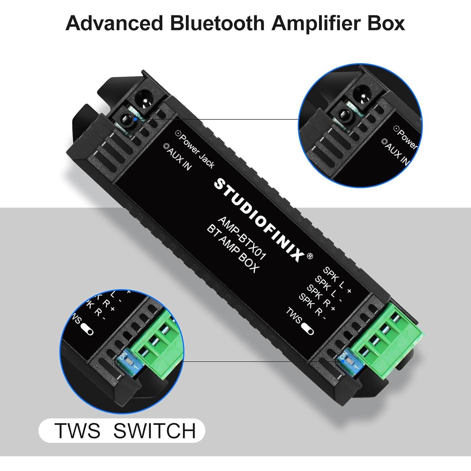 Amplificador Mini 5.1 Bluetooth STUDIOFINIX TA2002 100W