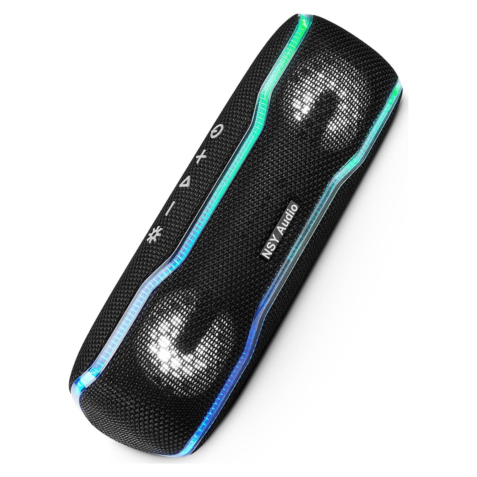 Altavoz Bluetooth Portátil NSY-F10E 30W IPX7 Impermeable Azul