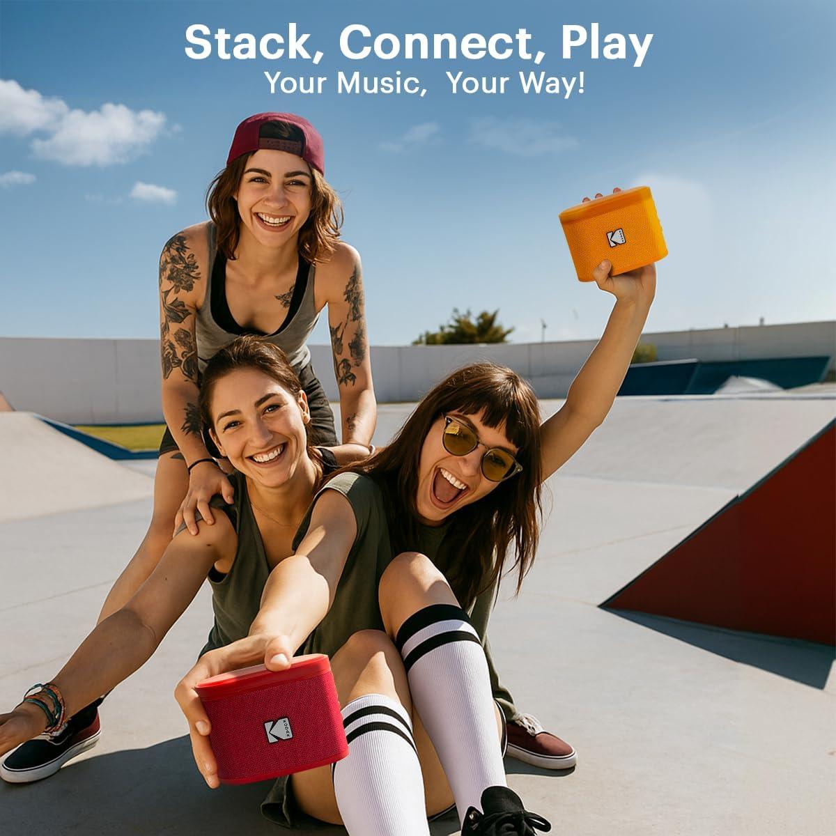 Altavoz Inalámbrico KODAK SOUNDBRIX Negro 5W Resistente al Agua