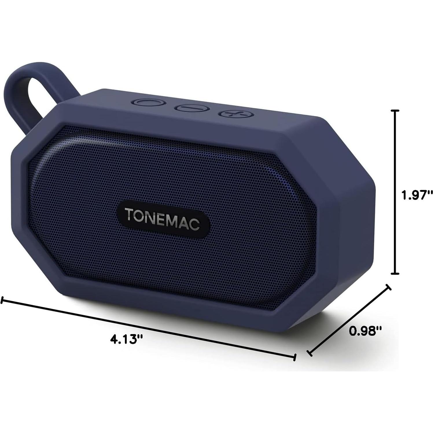 Altavoz Bluetooth Portátil TONEMAC TMB01 Impermeable IPX7
