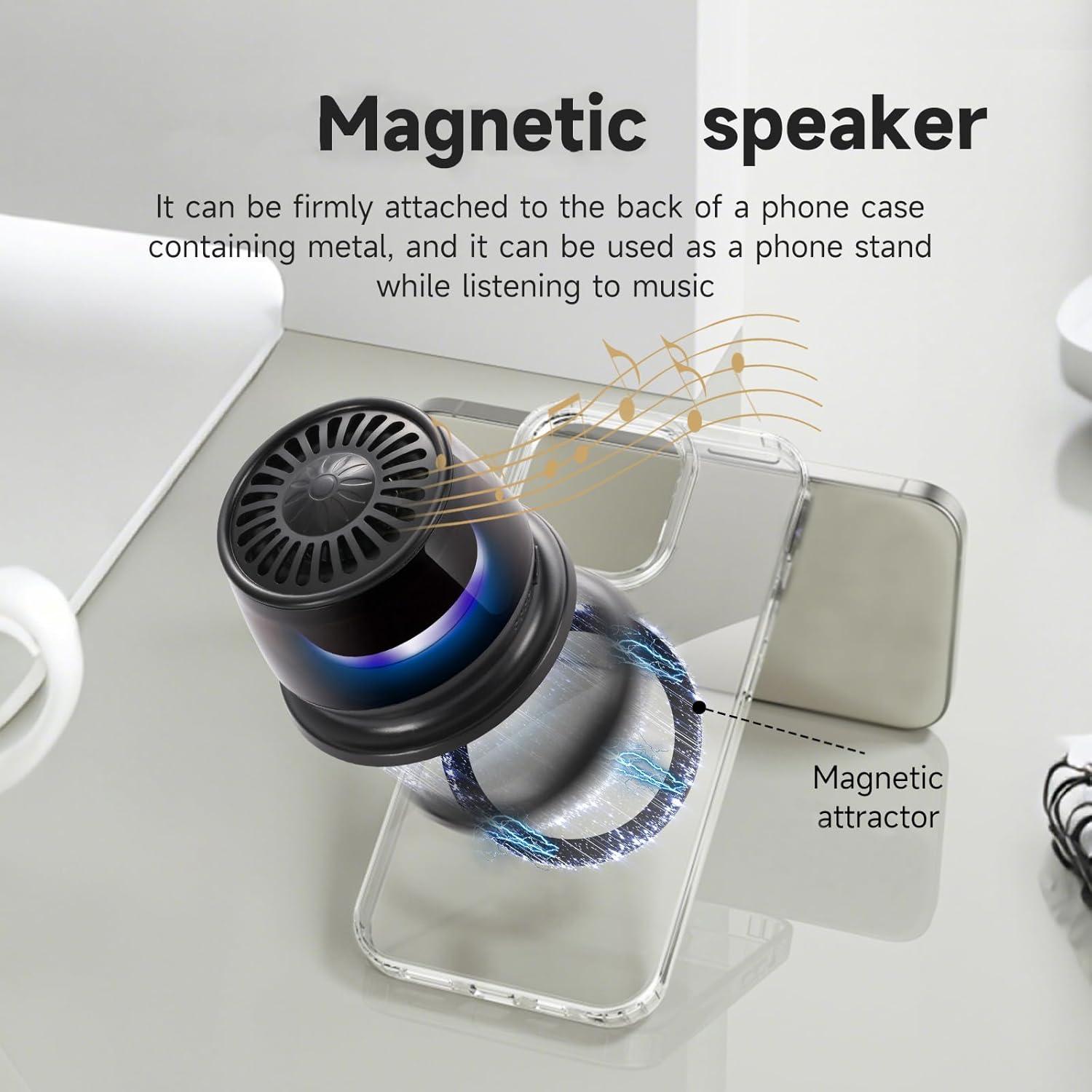 Altavoz Bluetooth Portátil BODAYEEYR DE415 con RGB y Llamadas