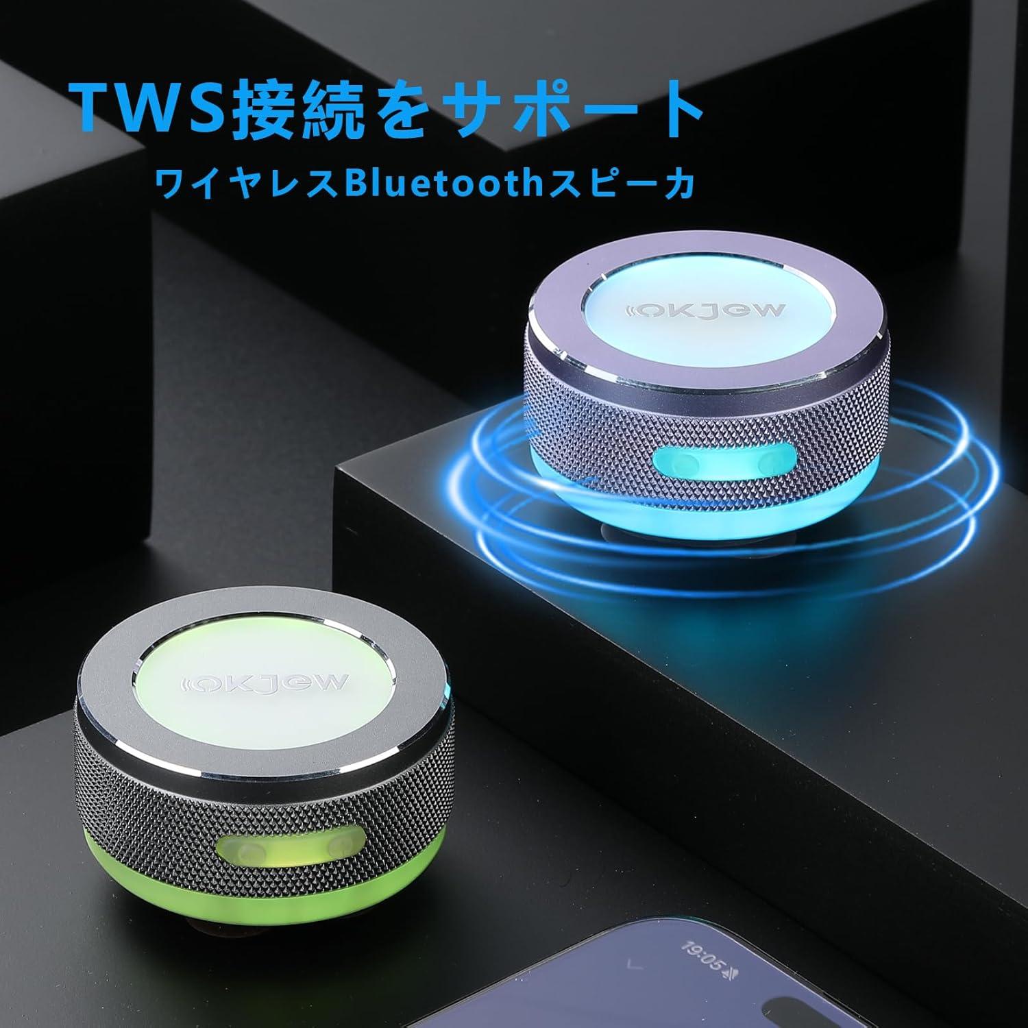 Altavoz Bluetooth Portátil Conducción Ósea TM002 Gris 7.5W