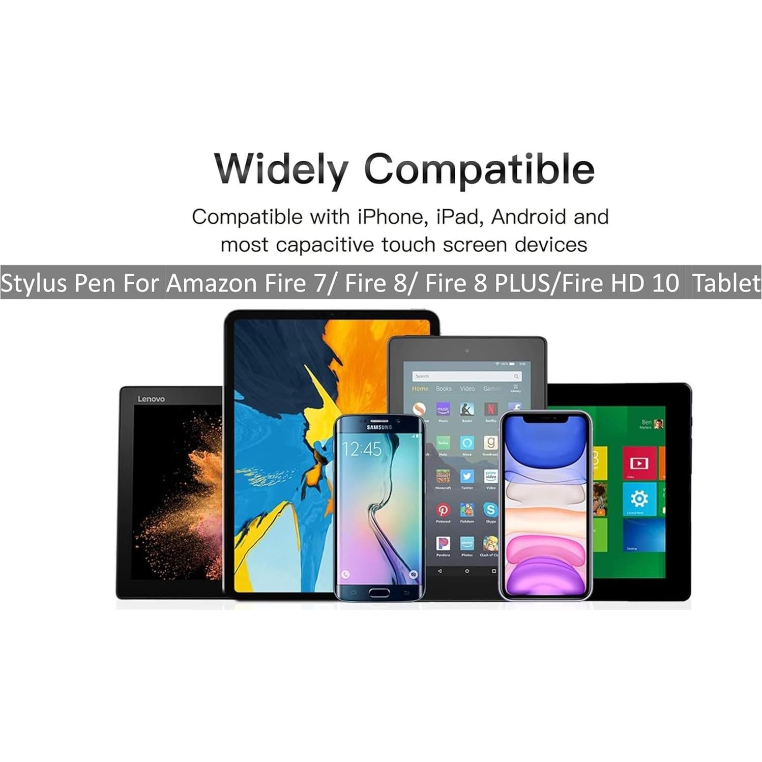 Bolígrafo Stylus fllynewrite para Tabletas Fire HD y Kindle