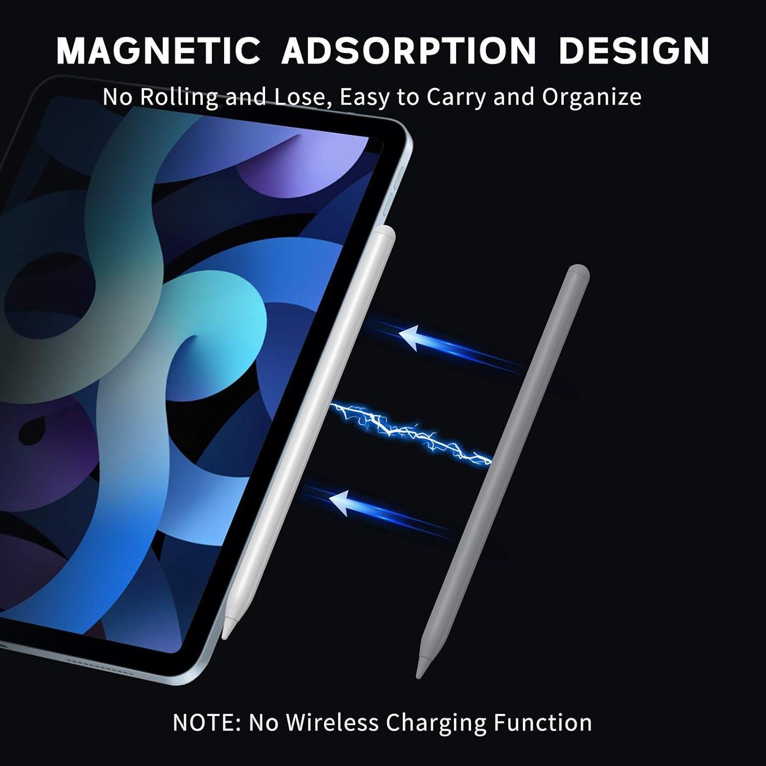 Lápiz Stylus Activo NTHJOYS Blanco para iPad y Android Punta Fina