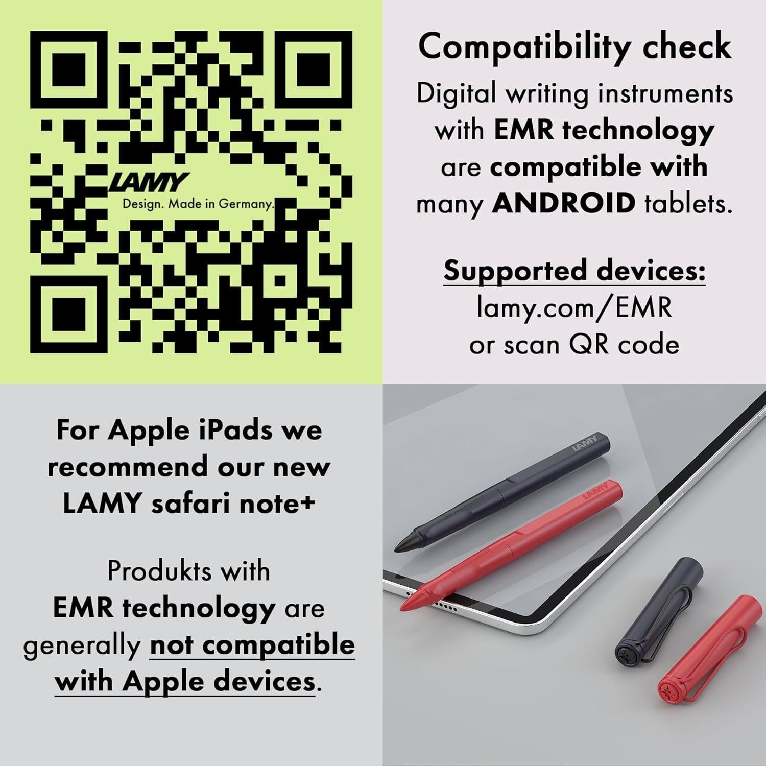 Bolígrafo Stylus LAMY AL-Star EMR Berenjena - Pantalla Táctil