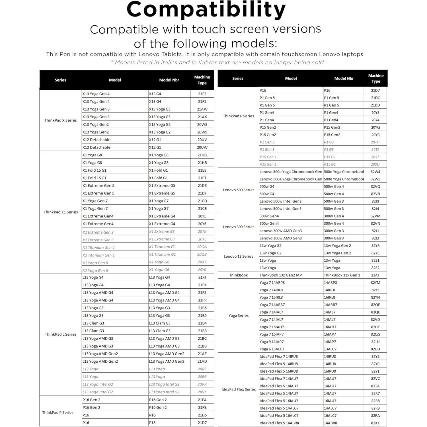 Lápiz Digital Lenovo 2 - Ultra-Táctil - 4096 Niveles de Presión - Gris
