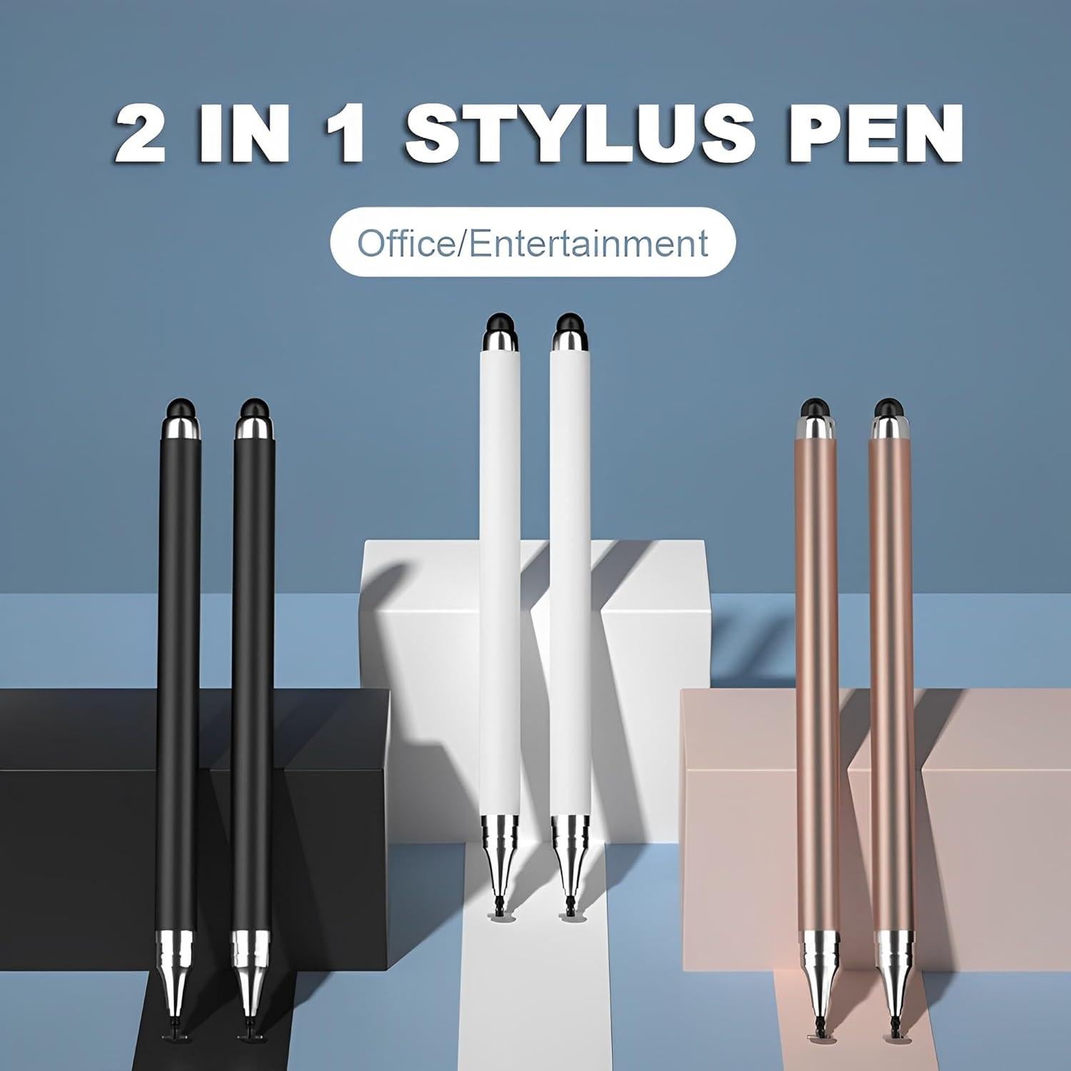 Bolígrafo Stylus 2-en-1 Dxlam, 3pcs Alta Precisión para Tablets