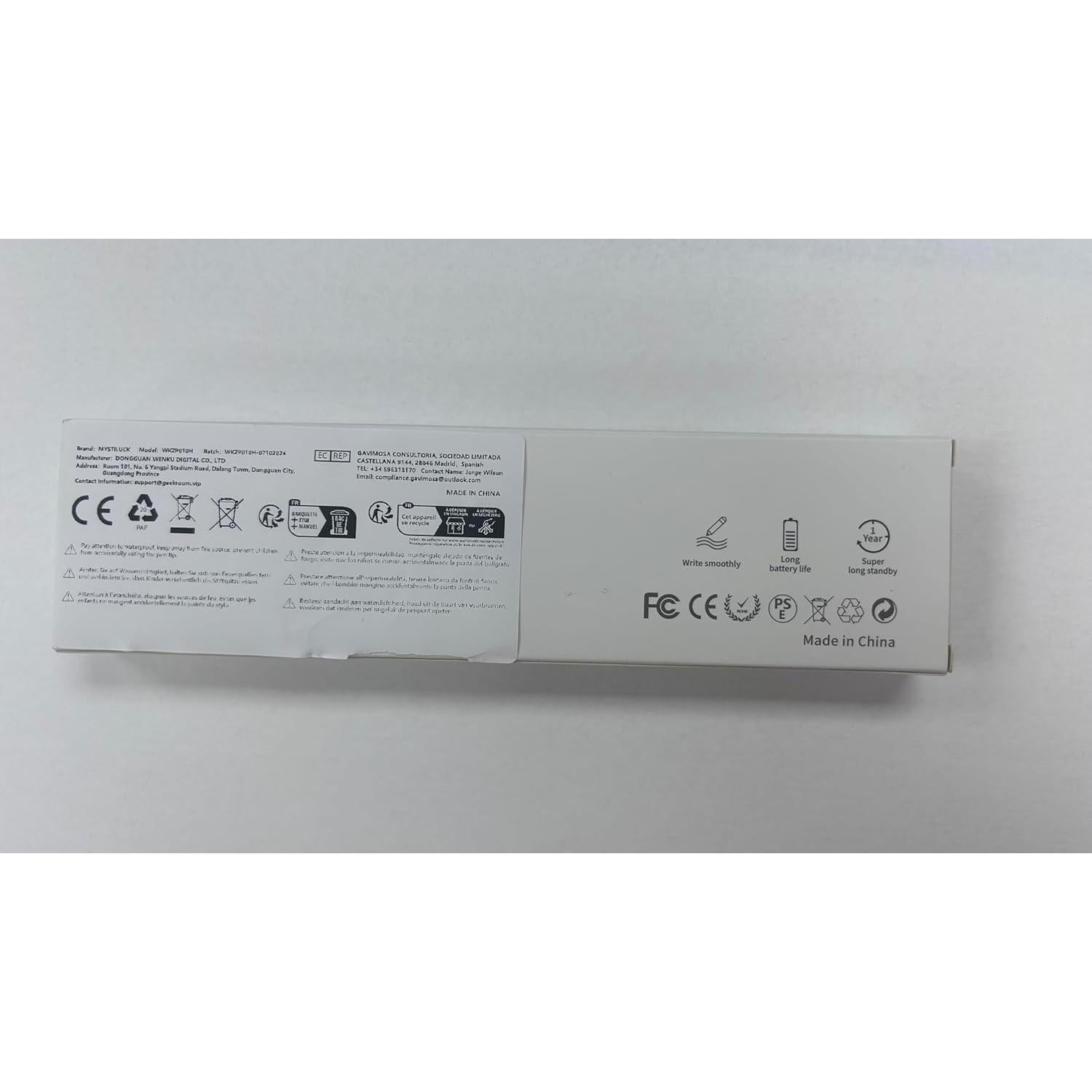 Lápiz Stylus MYSTILUCK para iPad 11ª y 10ª Gen - Carga Rápida