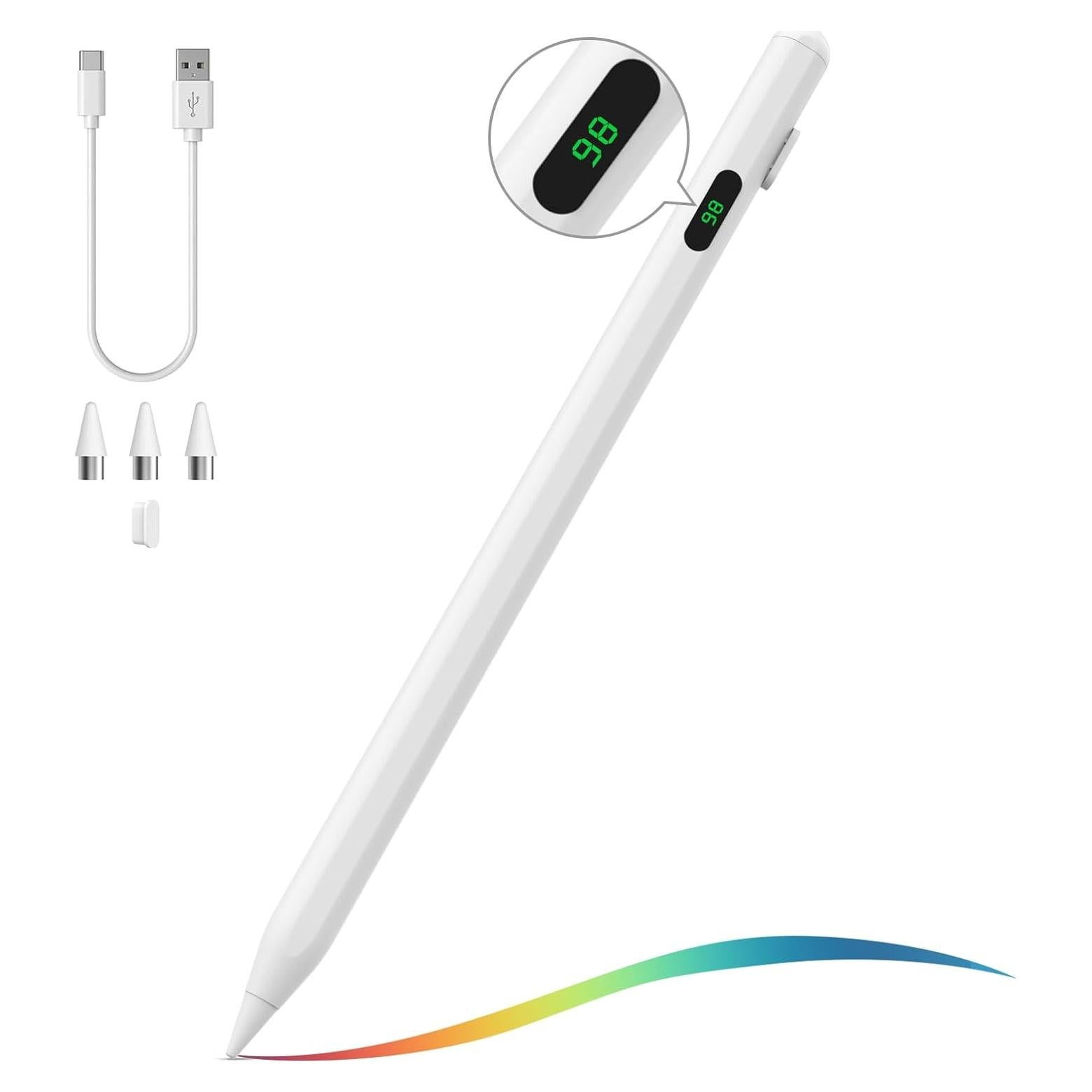 Bolígrafo Stylus MoKo Blanco para Pantallas Táctiles iOS/Android
