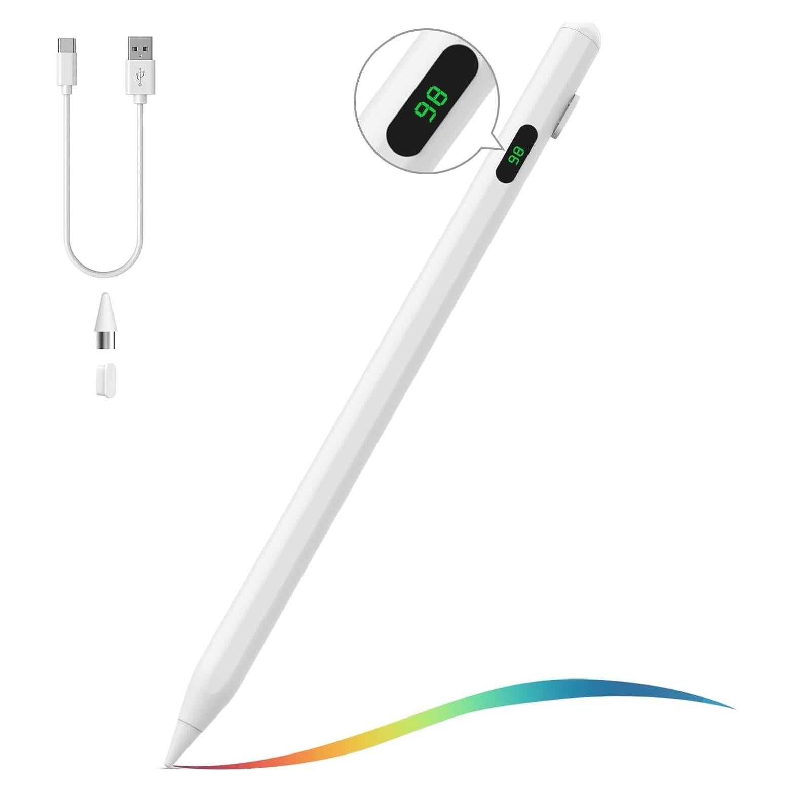 Bolígrafo Stylus Universal Activo K12 - Carga Rápida - Blanco