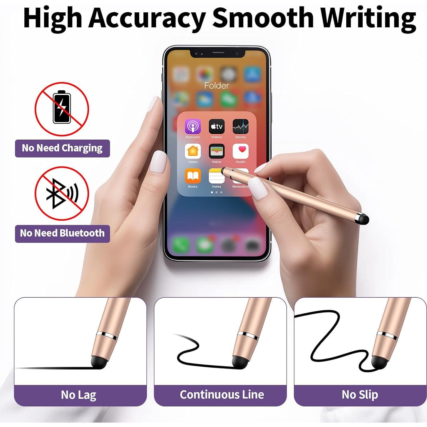 Lápiz Óptico 2 en 1 Zhao Cai Jin Bao para Pantallas Táctiles