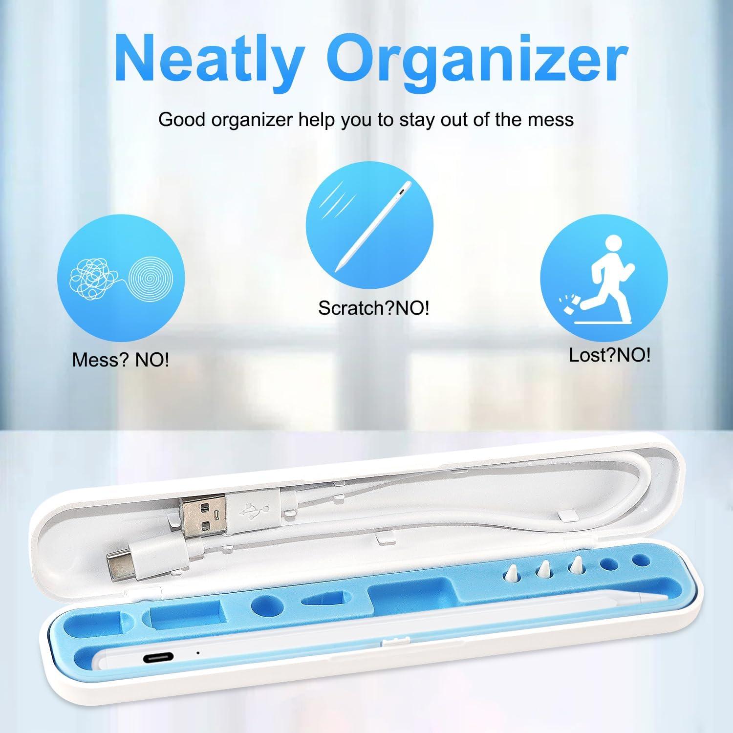 Lápiz Stylus BLEBLE para iPad - Carga Rápida, Rechazo de Palma