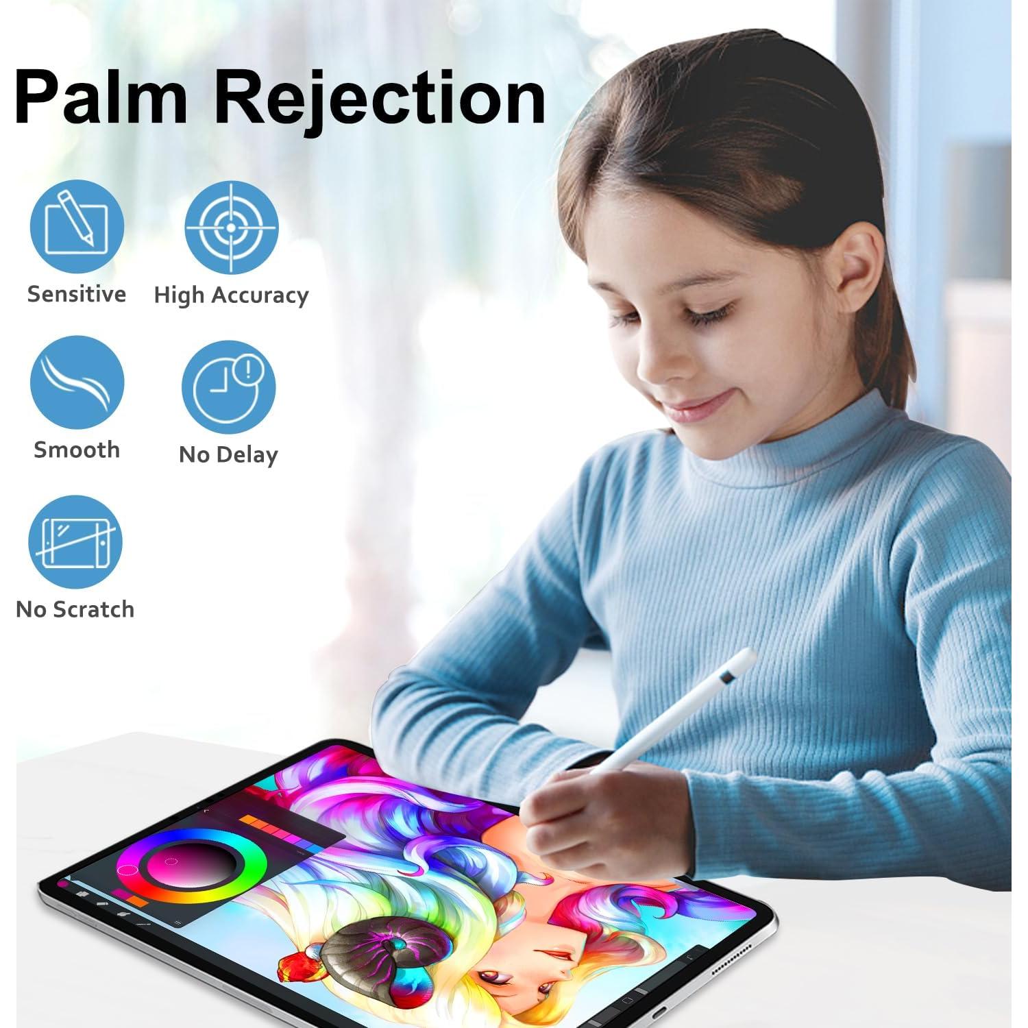 Lápiz Stylus BLEBLE para iPad - Carga Rápida, Rechazo de Palma