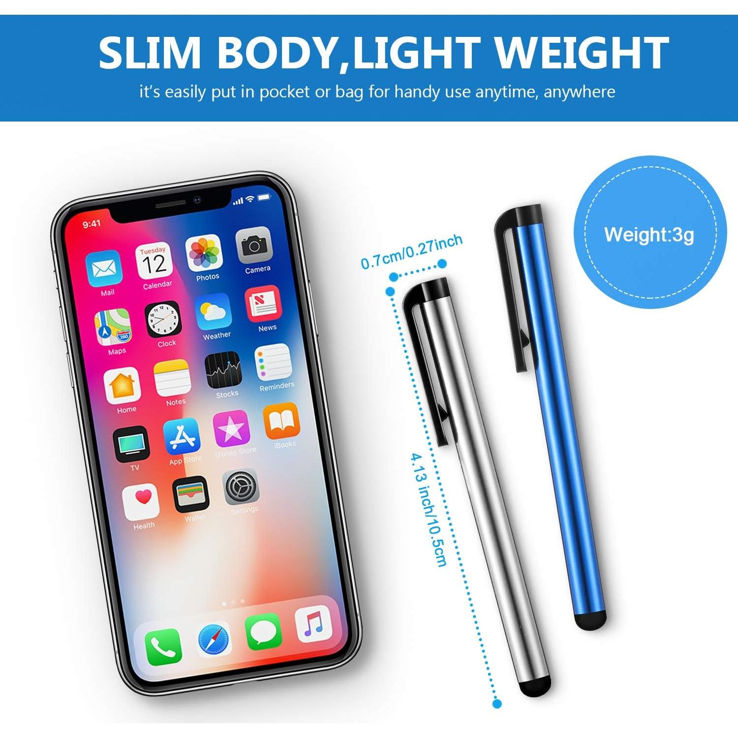 Bolígrafos Estilográficos Universales Outus - 120 Piezas, 12 Colores