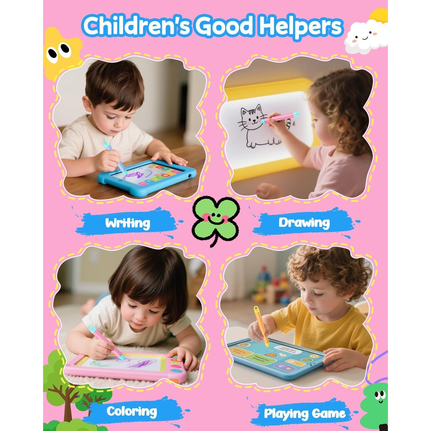 Lápiz Estilográfico para Niños AUZOSL - Paquete de 3 Colores