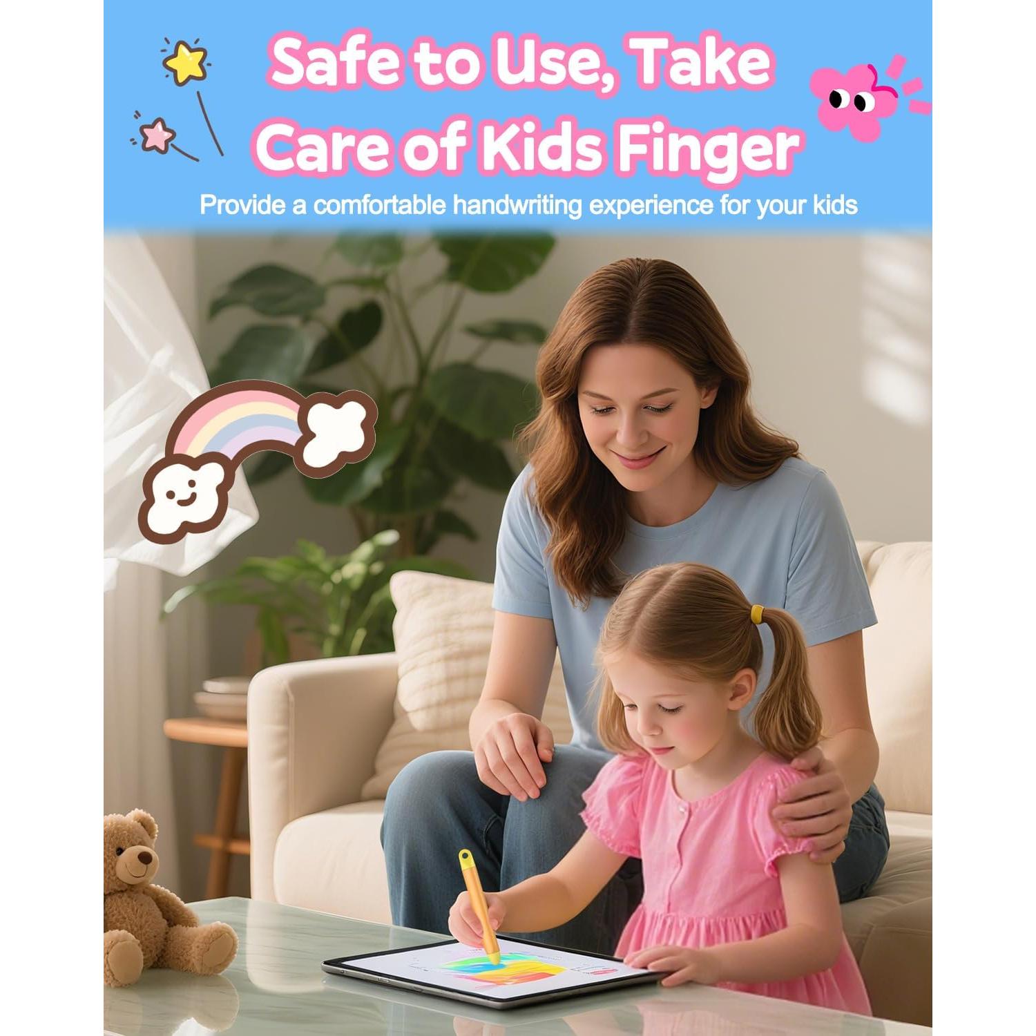 Lápiz Estilográfico para Niños AUZOSL - Paquete de 3 Colores