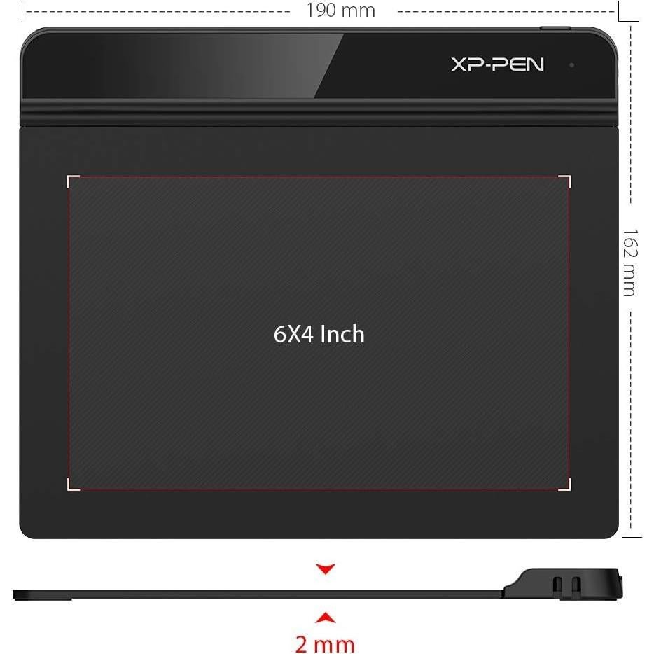 Tableta Gráfica XP-PEN StarG640 15.24x10.16 cm con Lápiz