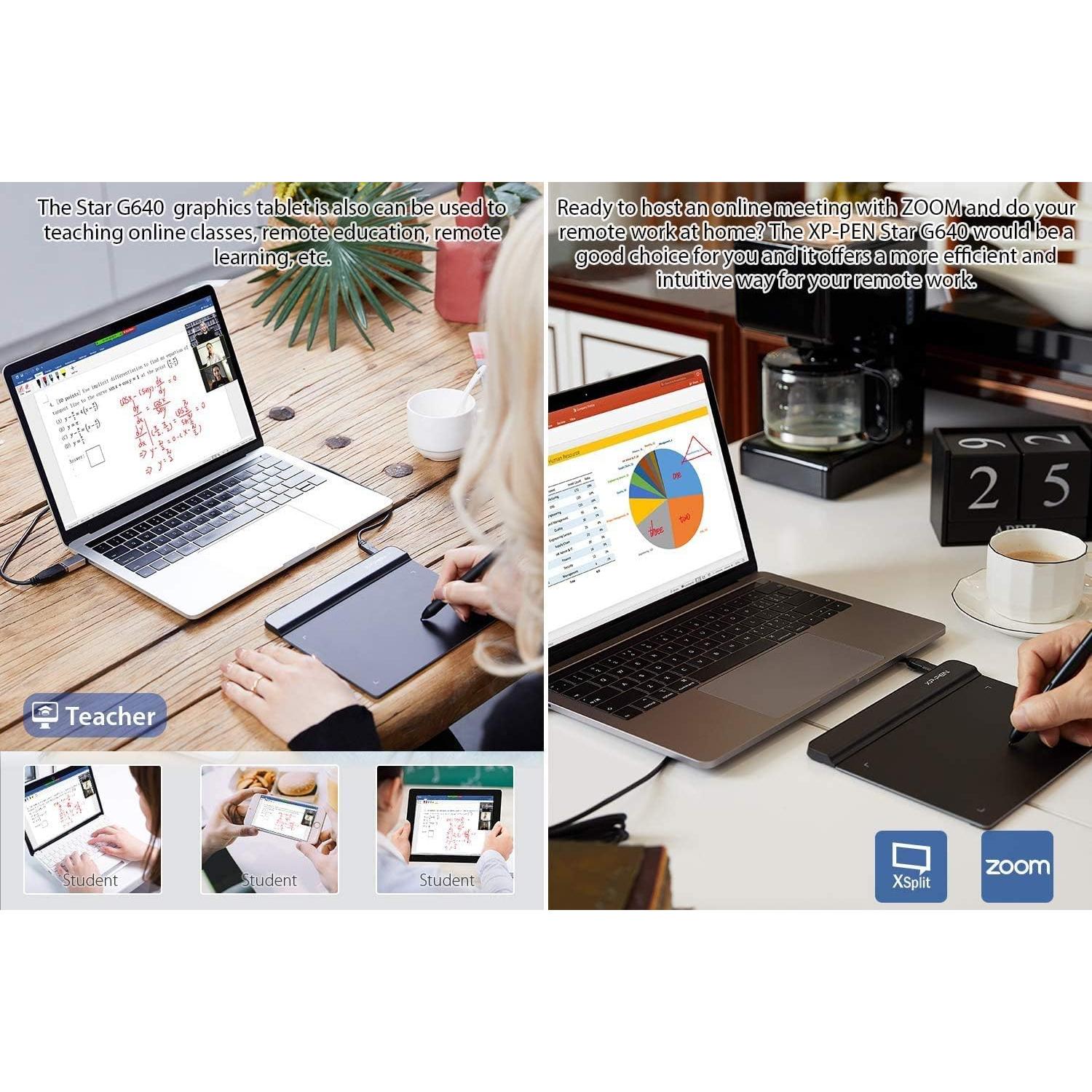 Tableta Gráfica XP-PEN StarG640 15.24x10.16 cm con Lápiz