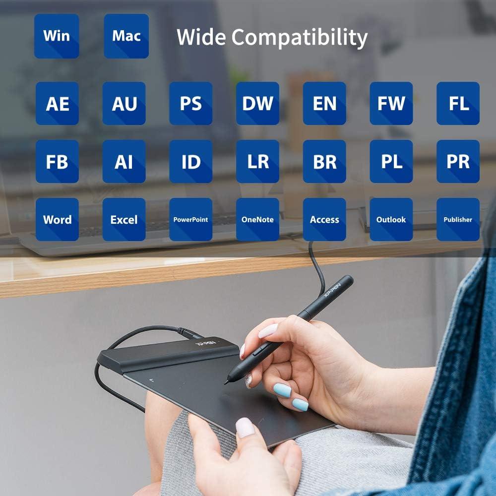 Tableta Gráfica XP-PEN StarG640 15.24x10.16 cm con Lápiz