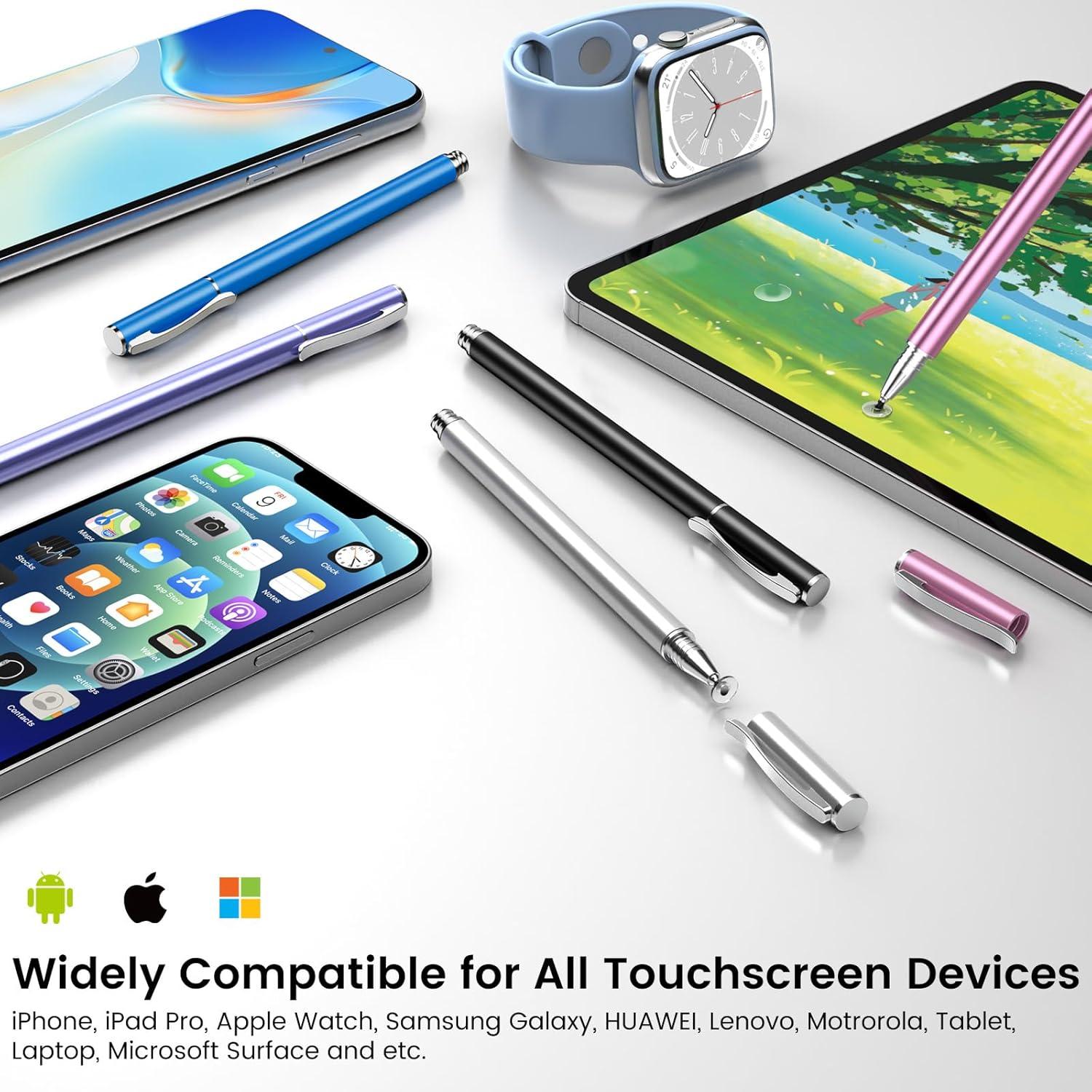 Bolígrafo Stylus Capacitivo Accokids - Paquete de 5 Colores