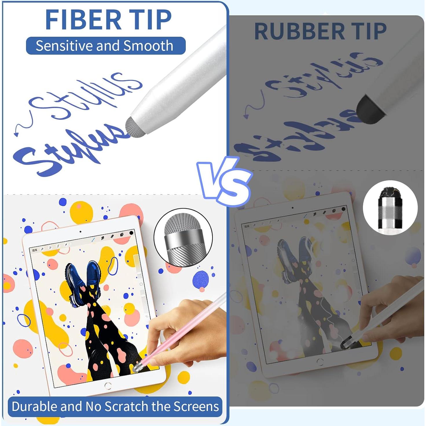 Lápices Stylus Dilizu para Pantallas Táctiles - 4PCS, Alta Precisión